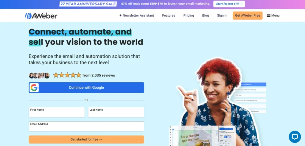 Email Marketing Tool - AWeber