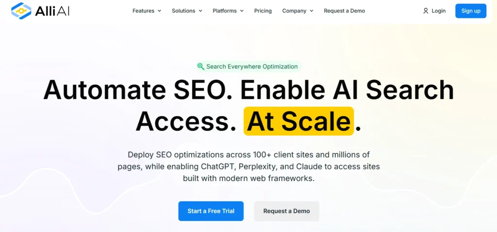 SEO Automation Tool - Alli AI