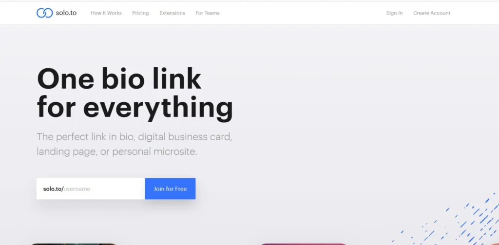 Best Free Linktree Alternatives - Solo.to
