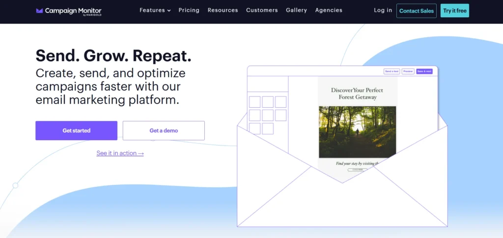 Email Marketing Tools-Campaign Monitor