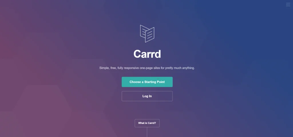 Linktree Alternatives- Carrd