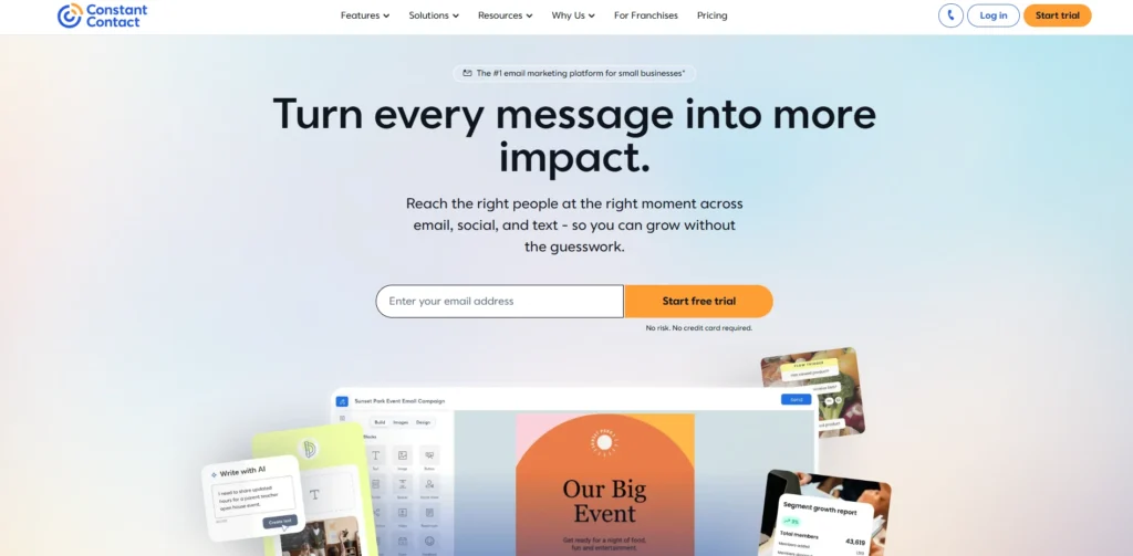 Email Marketing Tools-Consta‍nt C​ontact