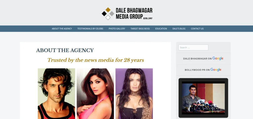 PR Agencies in Mumbai - Dale Bhagwagar Media Group