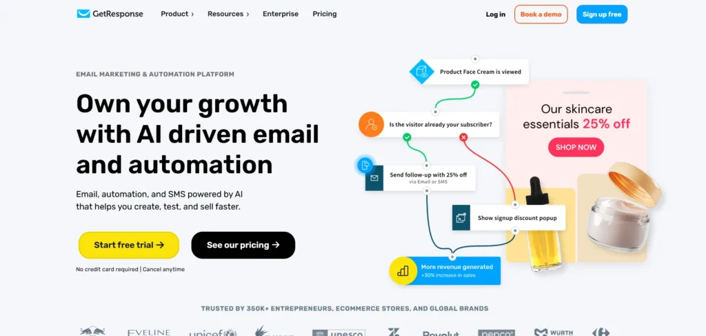 Email Marketing Tools-GetRe​sponse