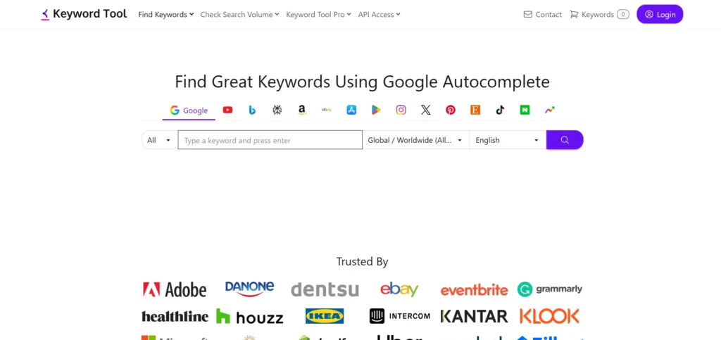 YouTube SEO Tool - Keywordtool.io