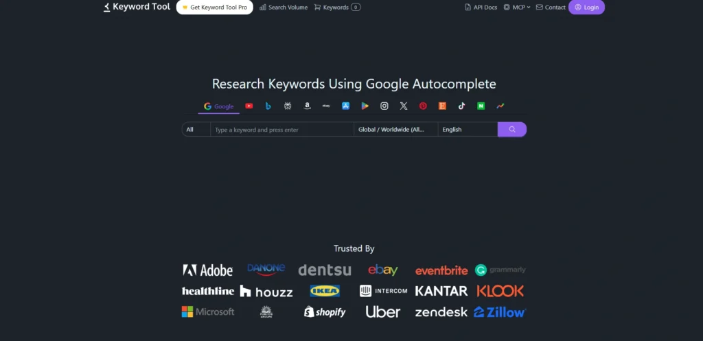 Youtube SEO Tools-Keyw‍ord Tool