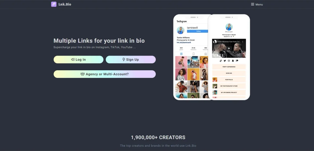 Linktree Alternatives- Lnk.Bio
