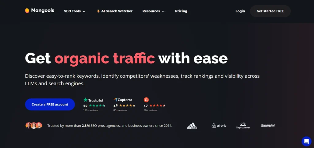 SEO Automation Tool - Mangools