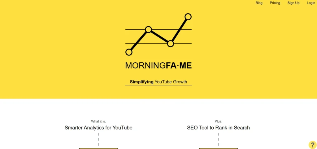 YouTube SEO Tool - MorningFa.me