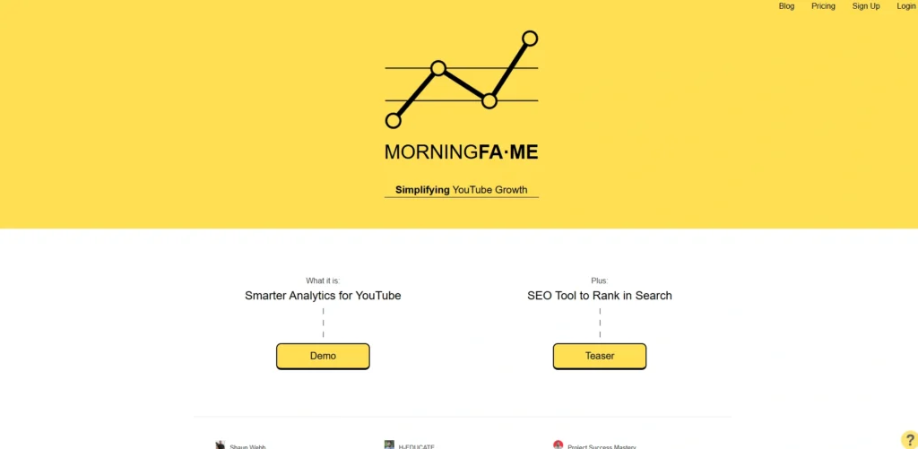 Youtube SEO Tools-Mo‍rningfame