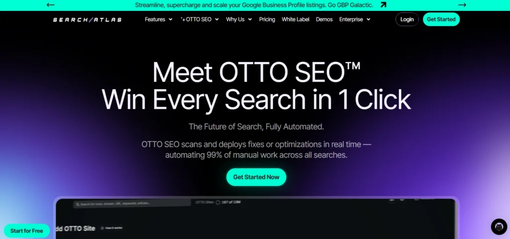 SEO Automation Tool - OTTO SEO by SearchAtlas