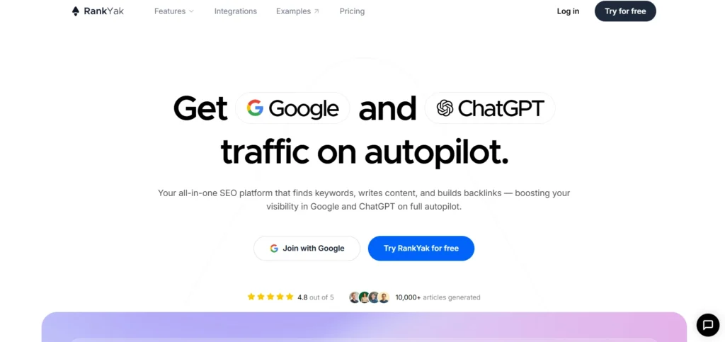 SEO Automation Tool - RankYak