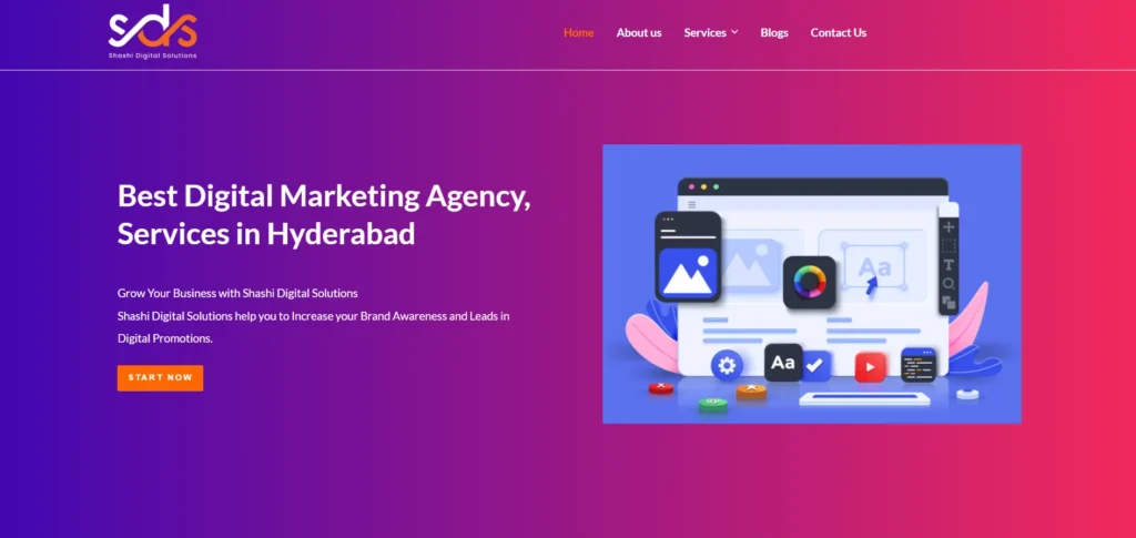 Digital Marketing Company in Hyderabad - Shashi Digital Solutions