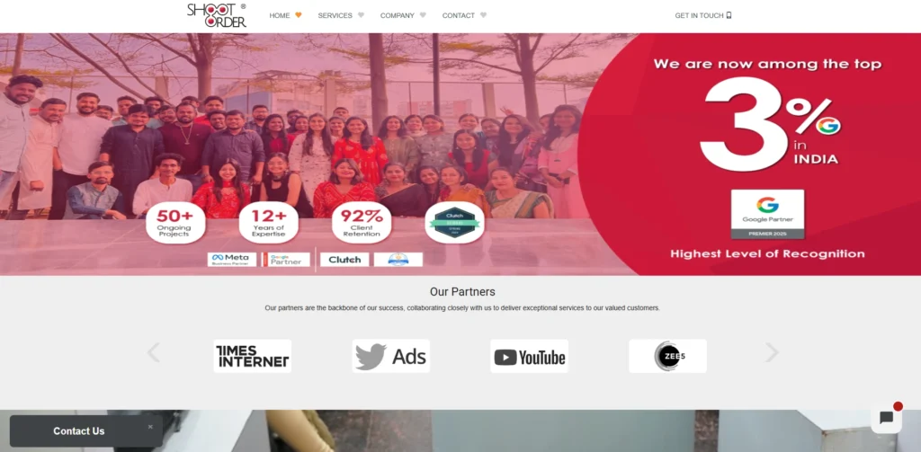 Digital Marketing Companies in Hyderabad- ShootOr​der