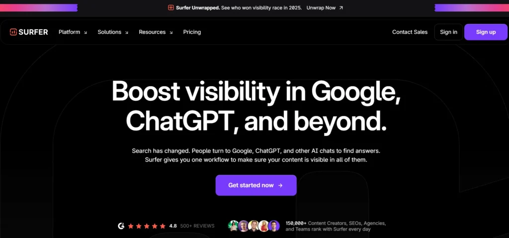 SEO Automation Tool - Surfer SEO