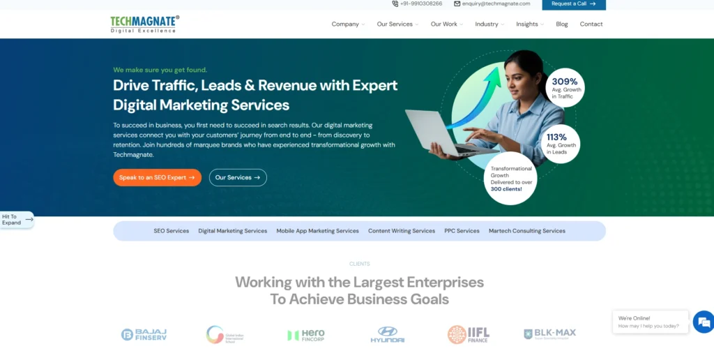 Digital Marketing Companies in Hyderabad-Tec​hmagn⁠ate