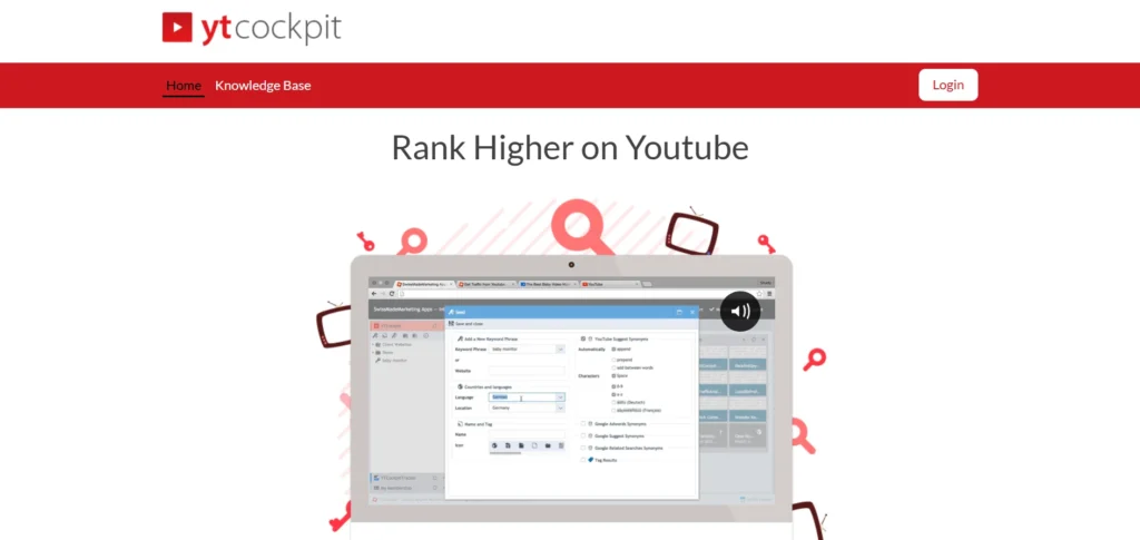 YouTube SEO Tool - YT Cockpit