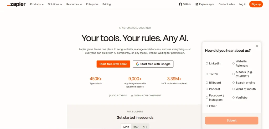 SEO Automation Tool- Zapier