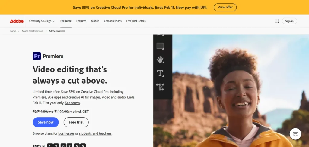 Adobe Premiere Pro - Video Editing Software