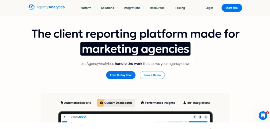 AgencyAnalytics - SEO Reporting Software