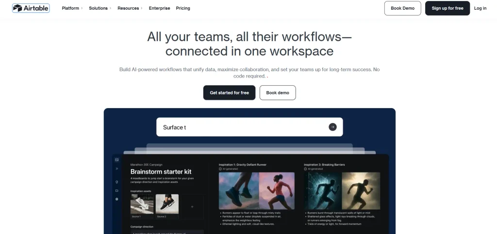 Notion Alternatives- Airtable