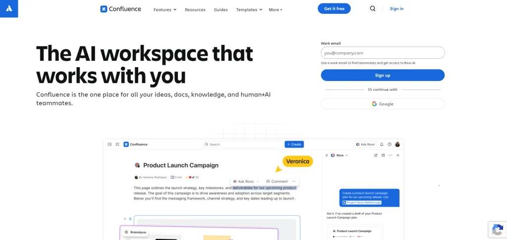 Notion Alternatives- Confluence