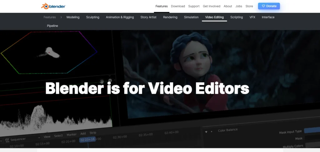 Blender - Video Editing Software