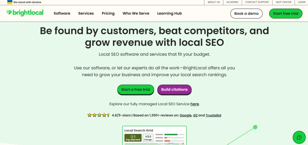 White Label SEO Audit Tool - BrightLocal