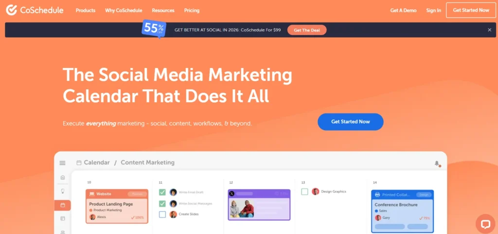 Digital Marketing Tool - CoSchedule