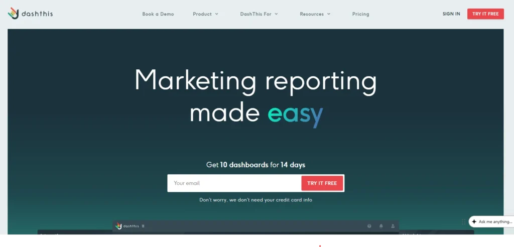 DashThis - SEO Reporting Software