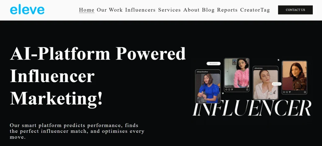 influencer marketing agencies in india - Eleve