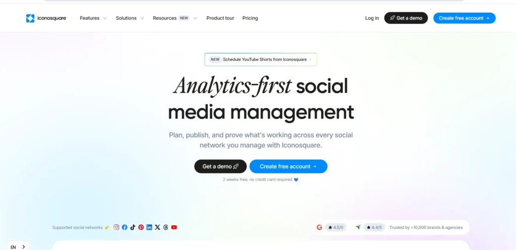 Social Media Monitoring Tool- Iconosquare