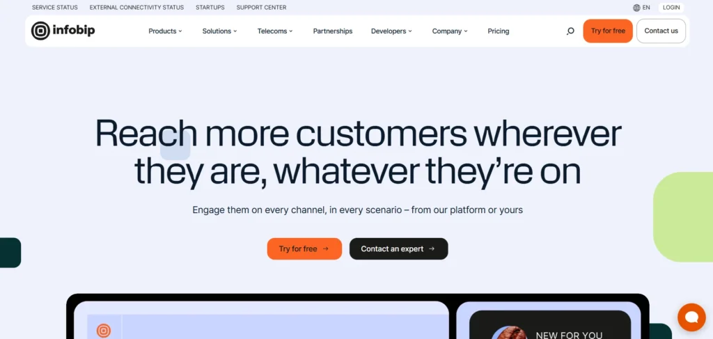 WhatsApp Marketing Software - infobip
