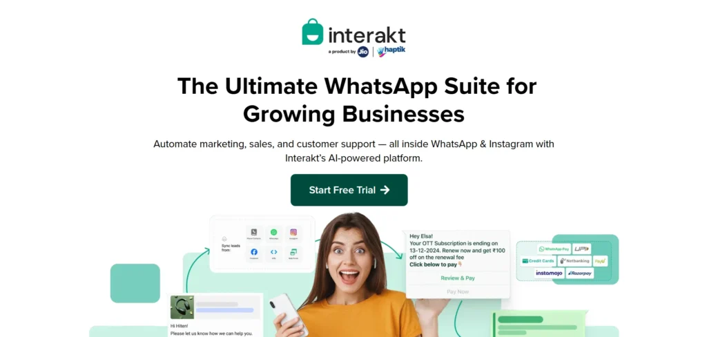 WhatsApp Marketing Software - interakt
