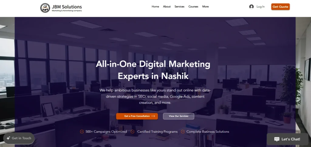 Digital Marketing Agency in Nashik - JBM Solutions