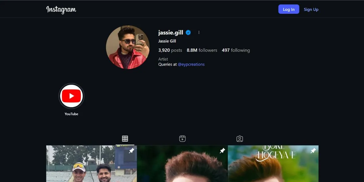 Jassie Gill - Punjabi Influencers on instagram