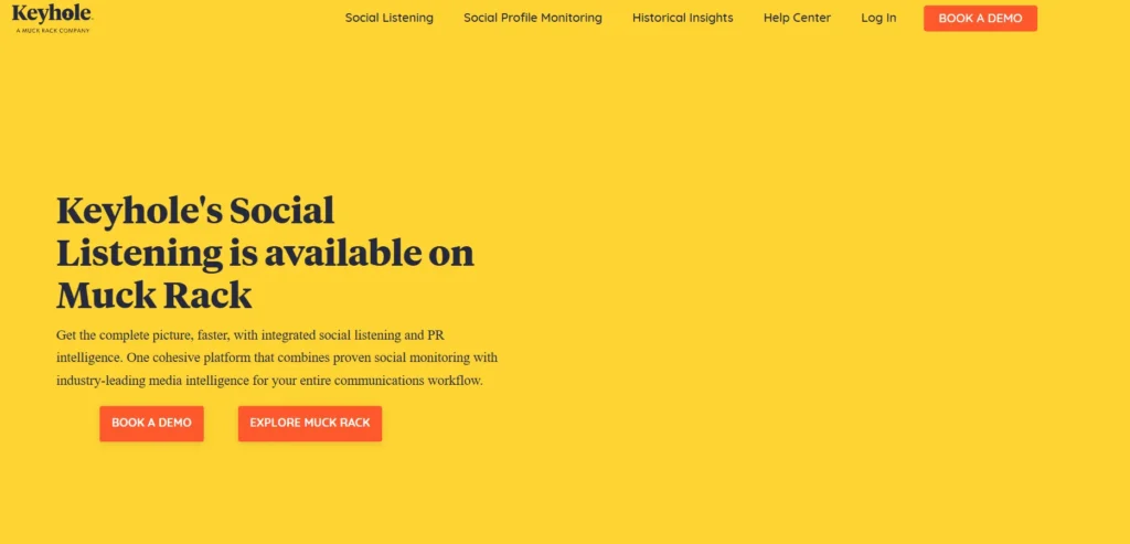 Social Media Monitoring Tool- Keyhole