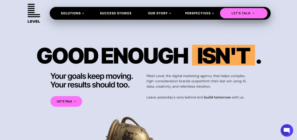 SEO Company for Small Businesses - Level Agency