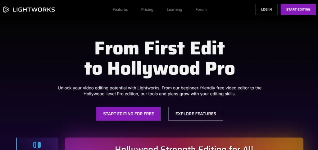 Lightworks - Video Editing Software