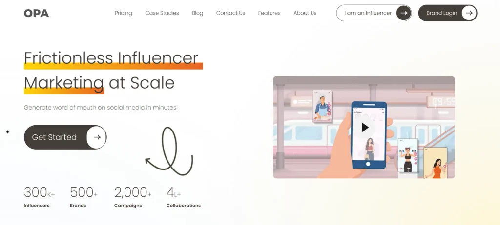 influencer marketing agencies in india - OPA