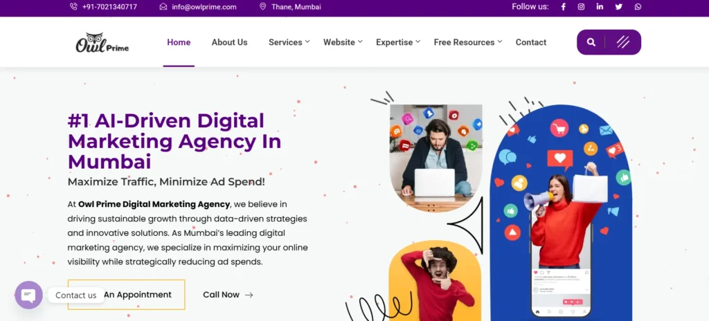 Owl Prime - Digital Marketing Company in Mumbai