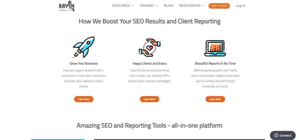 White Label SEO Audit Tool - Raven Tools