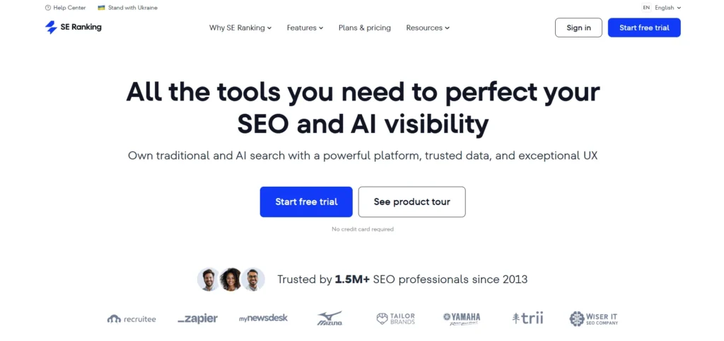 White Label SEO Audit Tool - SE Ranking