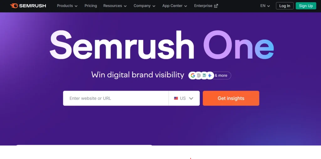 SEMrush - SEO Reporting Software