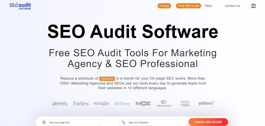 White Label SEO Audit Tool - SEO Audit Software (SEOAudit.software)