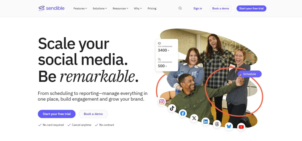 Social Media Monitoring Tool- Sendible