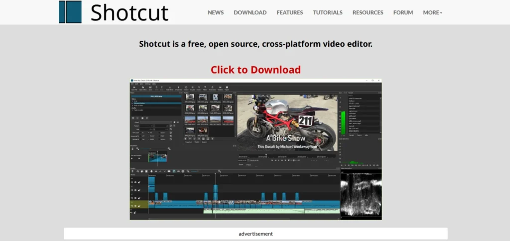 Shotcut - Video Editing Software