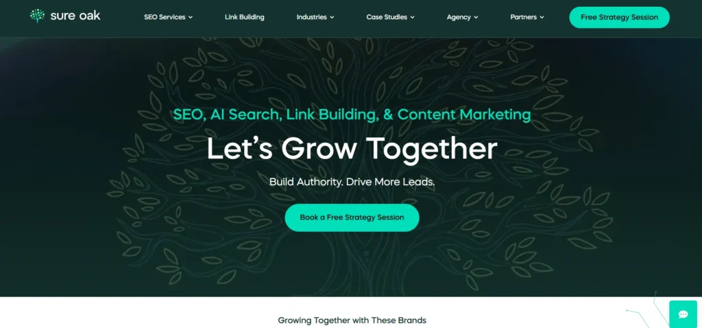 SEO Company for Small Businesses - Sure Oak