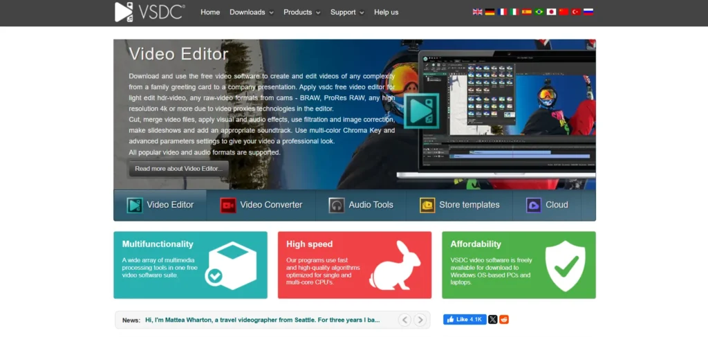 VSDC Free Video Editor - Video Editing Software