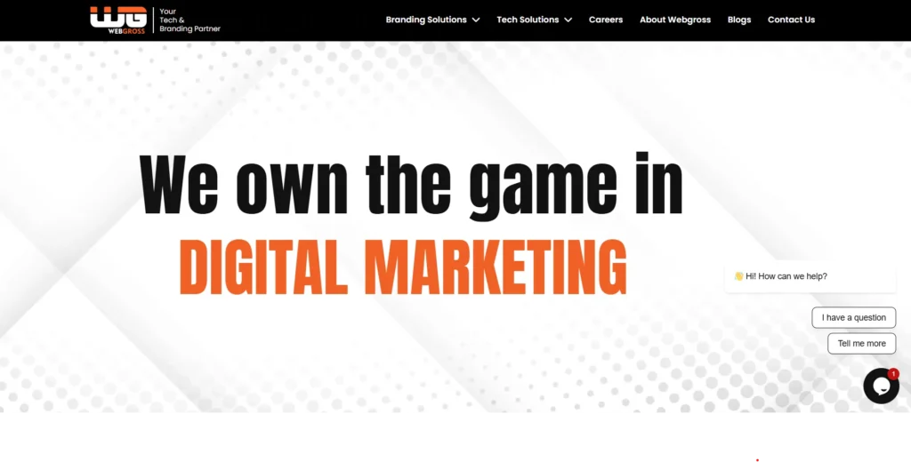 Webgross - Digital Marketing Company in Delhi